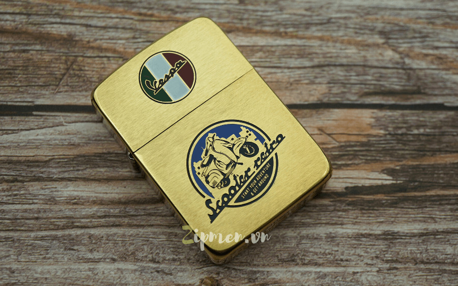 zippo replica xe máy vespa