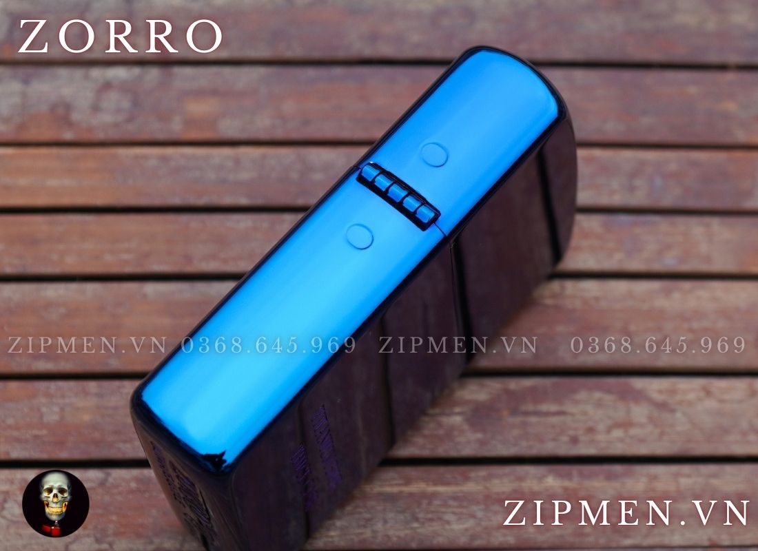 Zorro đồng thau mạ crom titanium màu xanh siêu bền