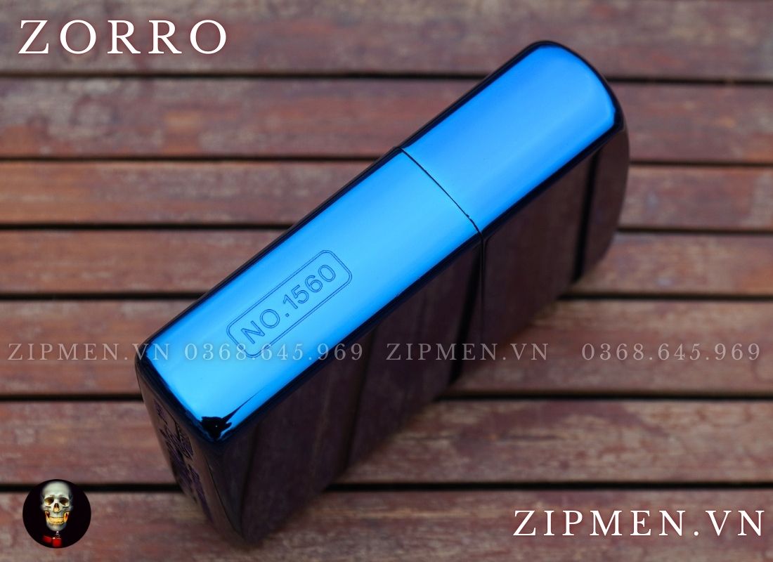 Zorro đồng thau mạ crom titanium màu xanh siêu bền