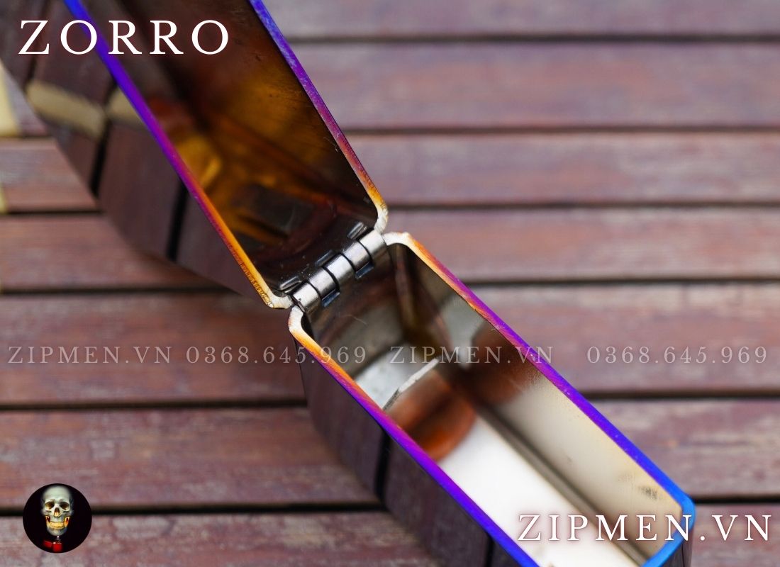 Zorro đồng thau mạ crom titanium màu xanh siêu bền