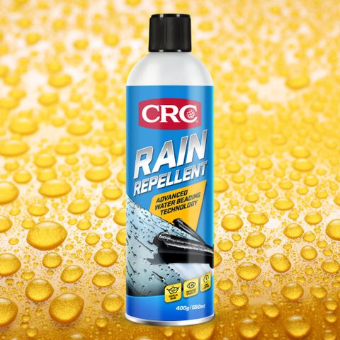CRC Rain Repellent - LÁI XE TRỜI MƯA TRỞ NÊN DỄ DÀNG HƠN BAO GIỜ HẾT