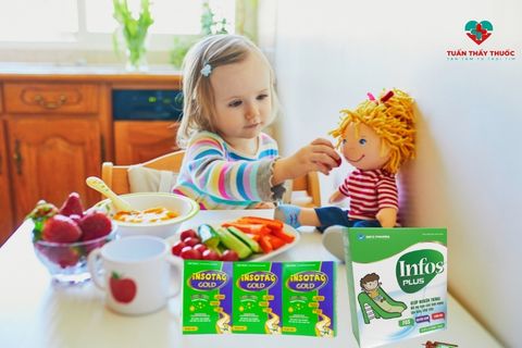 Thực phẩm chức năng bổ sung chất xơ cho bé: INSOTAC GOLD & INFOS PLUS