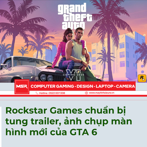 Rockstar Games chuẩn bị tung trailer, ảnh chụp màn hình mới của GTA 6