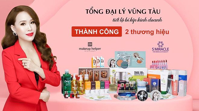 Cô gái trẻ tiết lộ bí kíp kinh doanh thành công 2 thương hiệu S+Miracle và Makeup Helper