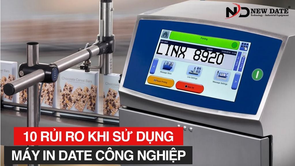 10 Rủi Ro Khi Sử Dụng Máy In Date Công Nghiệp Cty Tnhh New Date