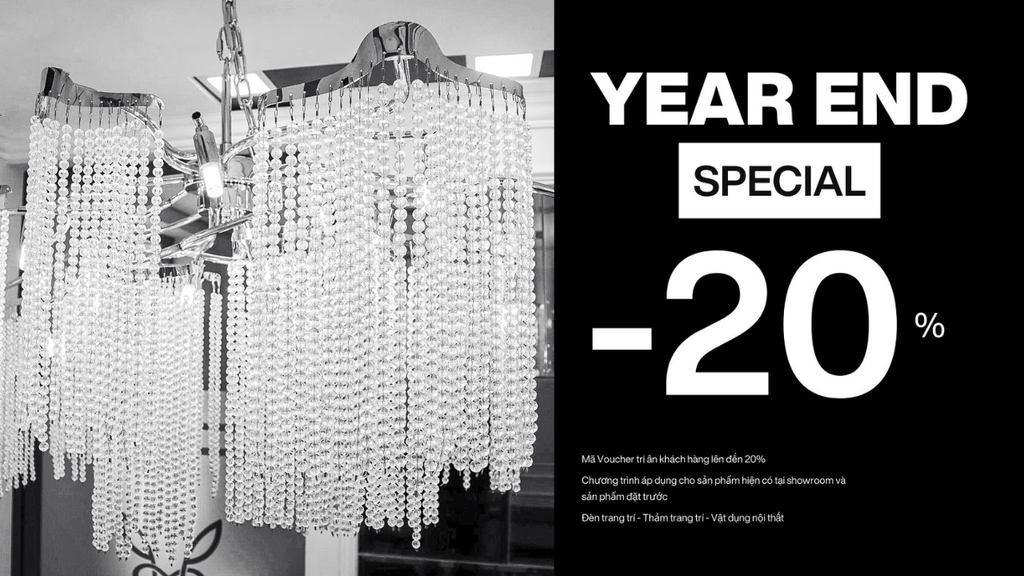 BST Đèn trang trí Year End Special - Tạo đẳng cấp cho mọi không gian