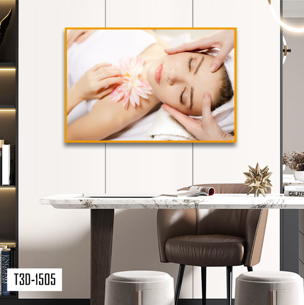 Tranh 3d treo tường spa