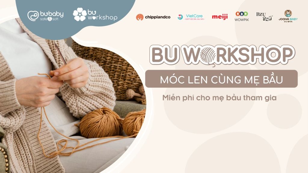 BU WORKSHOP MÓC LEN MIỄN PHÍ CHO MẸ BẦU - KHÓA BW1 – BU Baby