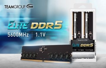 TEAMGROUP dẫn đầu thị trường với tần số 5.600MHz trên ELITE U-DIMM DDR5