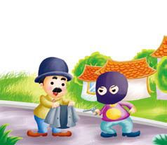 Chaplin đấu trí với tên cướp