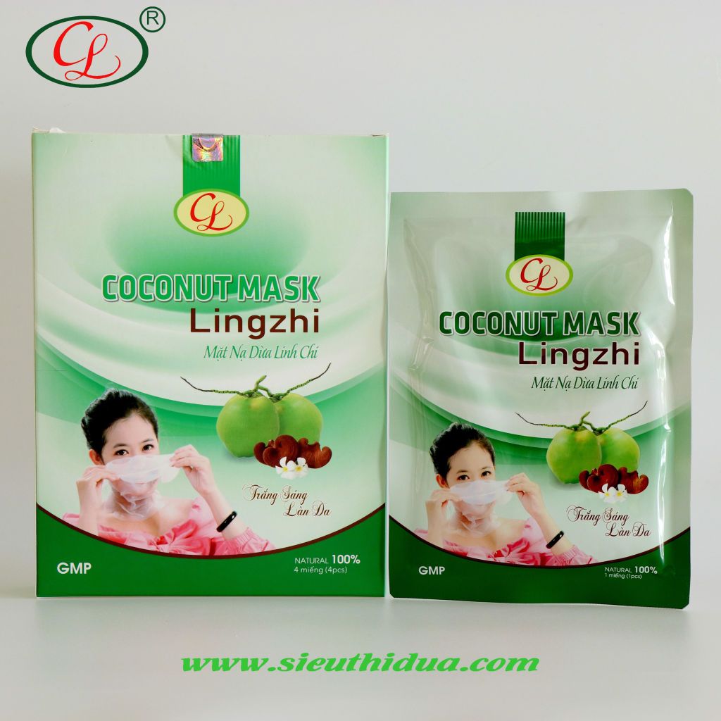 MẶT NẠ DỪA LINH CHI