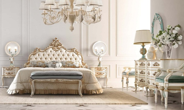 Thiết kế tỉ mỉ với phòng ngủ cổ điển, mang phong cách quý tộc