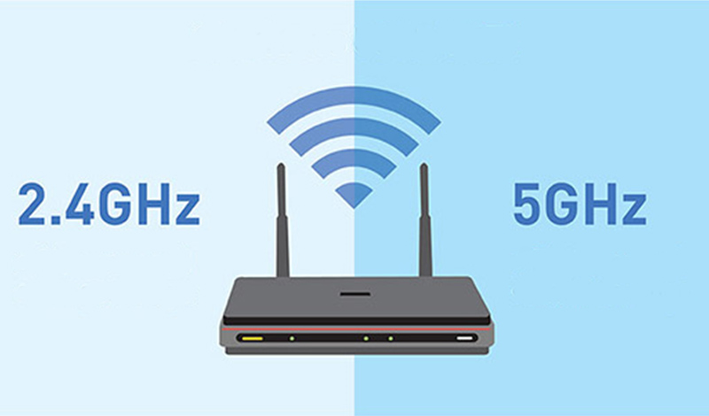 chuẩn kết nối wifi 2.4G và 5G