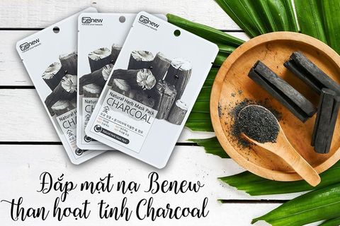 Mặt nạ Benew Natural Herb Mask Pack Charcoal có phải item ngon - bổ - rẻ đáng để mua?