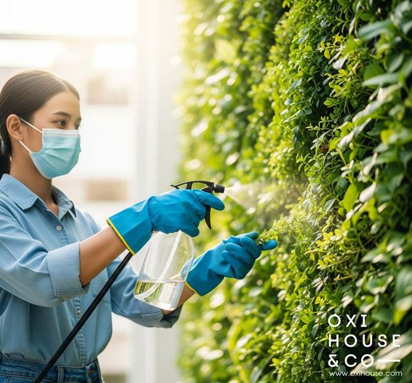 PHÒNG TRỪ SÂU BỆNH CHO TƯỜNG CÂY XANH