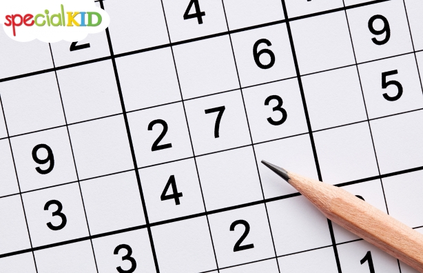 Sudoku cũng là một trong các trò chơi cho trẻ tăng động được đánh giá rất cao | Special Kid
