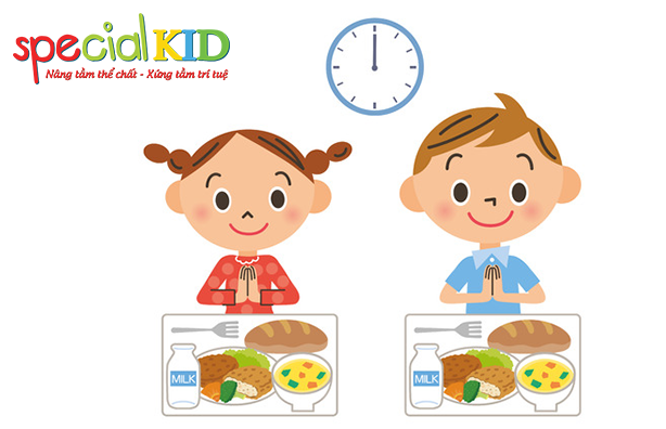 duy trì cho trẻ ăn đúng giờ | Special Kid