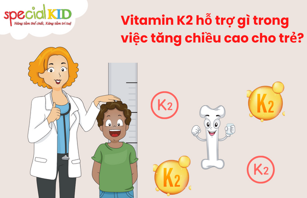 vitamin k2 có giúp trẻ tăng chiều cao? |Special Kid