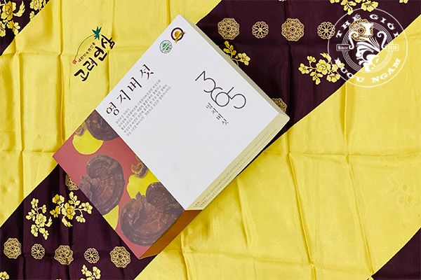 Nấm linh chi vàng 365 Hàn Quốc thượng hạng hộp 1kg