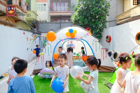 CAMPING DAY - BÉ RẠNG RỠ TRONG TỪNG KHOẢNH KHẮC