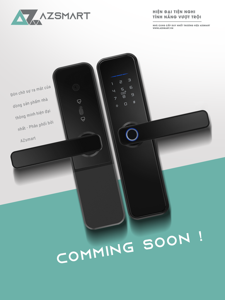 Đón chờ ngày ra mắt sản phẩm Smart lock - Khóa thông minh của AZsmart