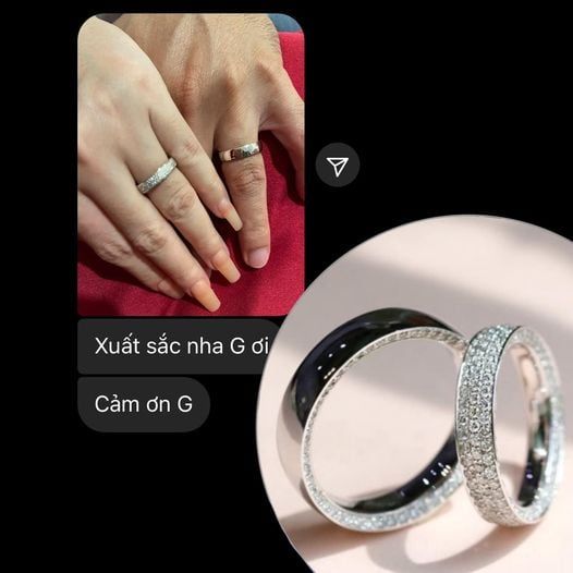 nhẫn bạc đôi giá bao nhiêu