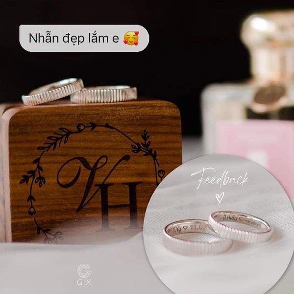 nhẫn bạc đôi giá bao nhiêu