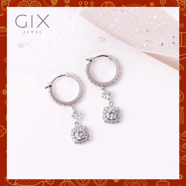 bông tai cho mặt vuông