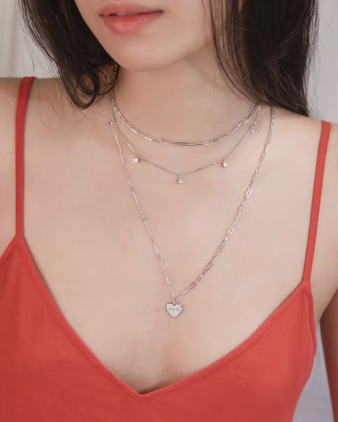 dây chuyền bạc
