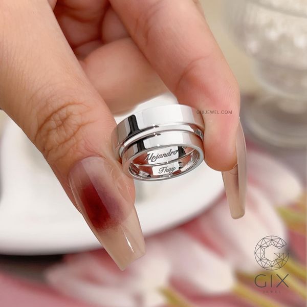 nhẫn bạc đôi giá bao nhiêu