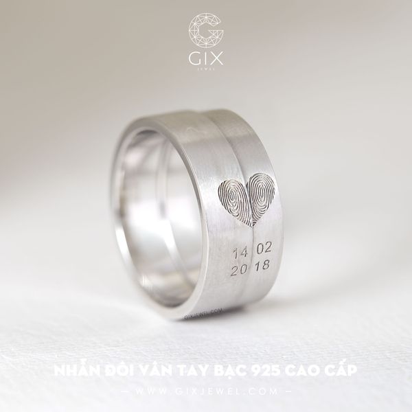 nhẫn bạc đôi giá bao nhiêu