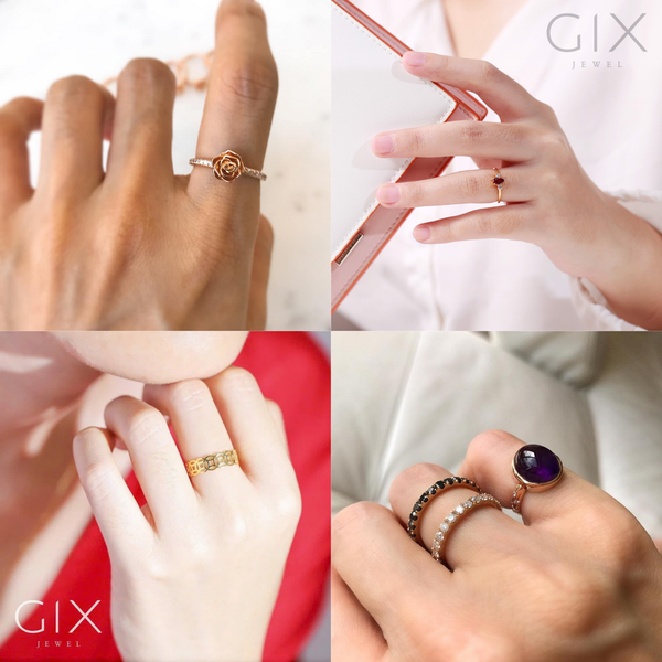 nữ mệnh thổ đeo nhẫn tay nào