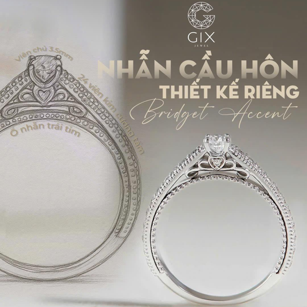 nhẫn cầu hôn chọn chất liệu gì