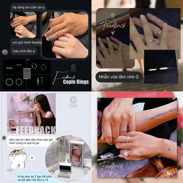 nhẫn đôi khắc tên