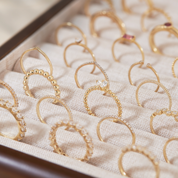 nhẫn vàng 18k nữ