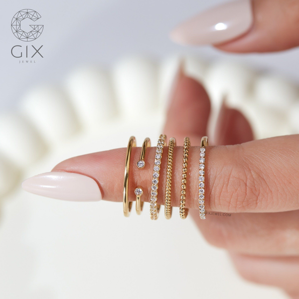 nhẫn vàng 14k nữ