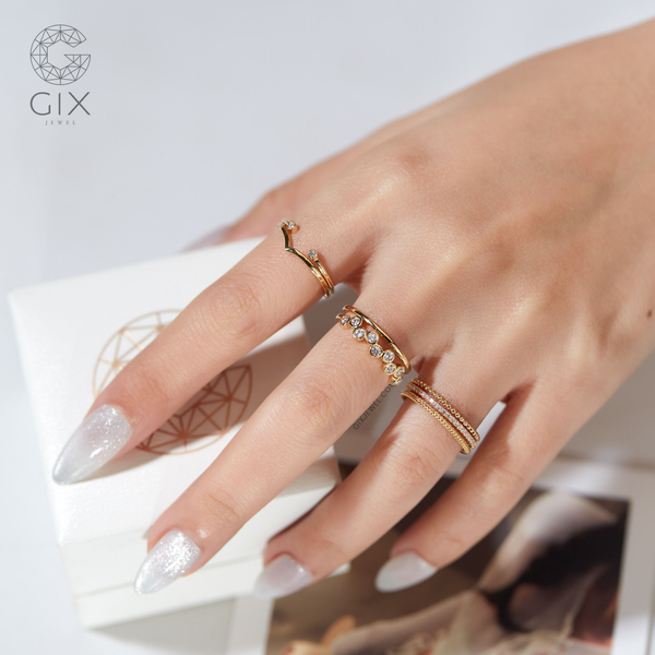 nhẫn vàng 14k nữ