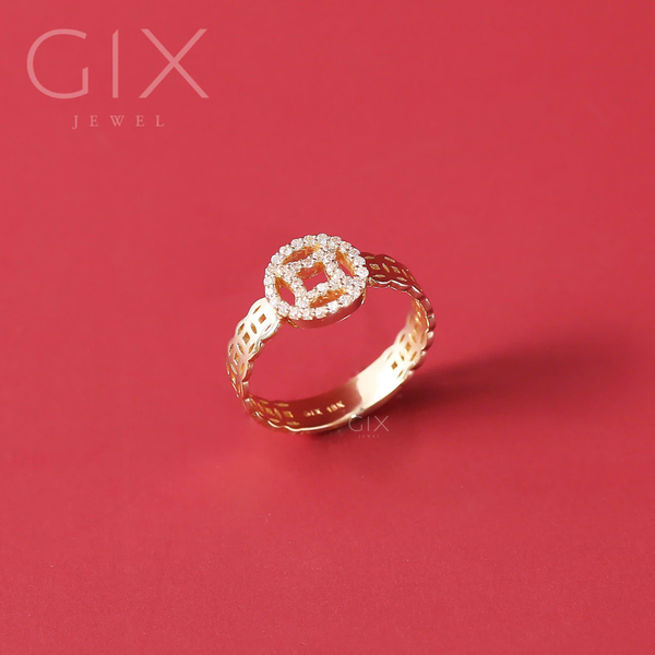 nhẫn vàng 14k nữ