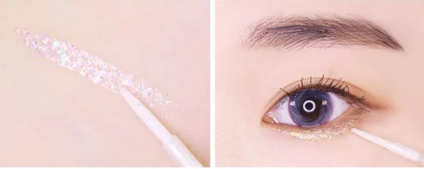 gel nhũ mắt Black Rouge Pearlvely I Glitter