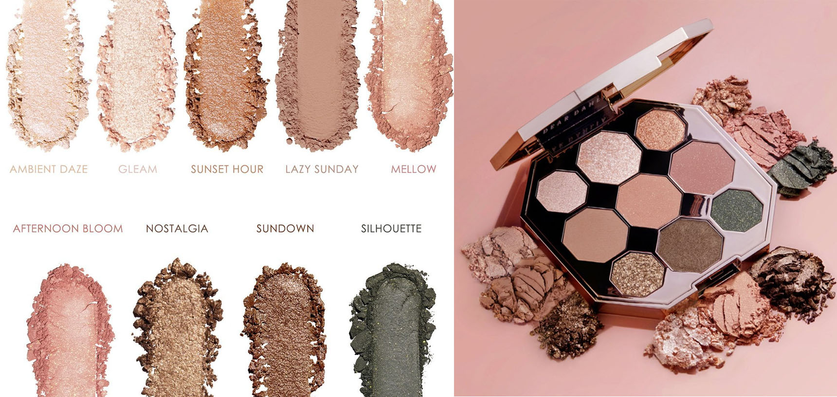 Bảng Màu Mắt Ánh Nhũ DEAR DAHLIA BLOOMING EDITION GARDEN OF LIGHT PALETTE 9.7g