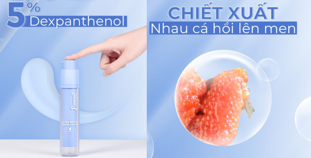 Kem Dưỡng Phục Hồi Da B5 EMMIE ULTRA REPAIR WATER GEL CREAM 50g