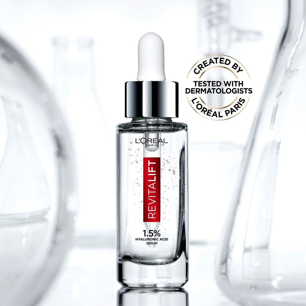 Tinh Chất Cấp Ẩm Căng Mướt Da L'OREAL PARIS REVITALIFT HYALURONIC ACID SERUM 30ML