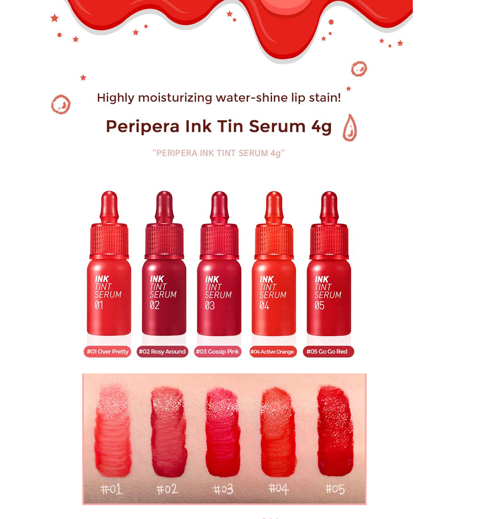 Son Tint Hiệu Ứng Căng Mọng PERIPERA INK TINT SERUM 4g