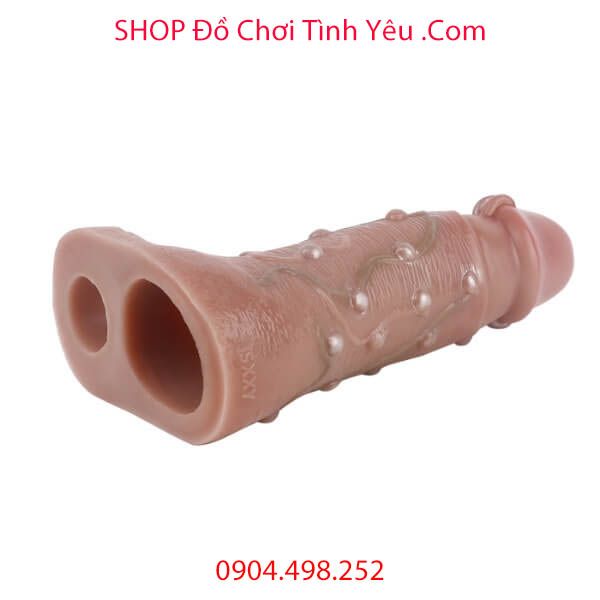 Bao Đôn Dương Vật Xỏ Khuyên Quy Đầu Đính Hạt Ngọc Toàn Thân