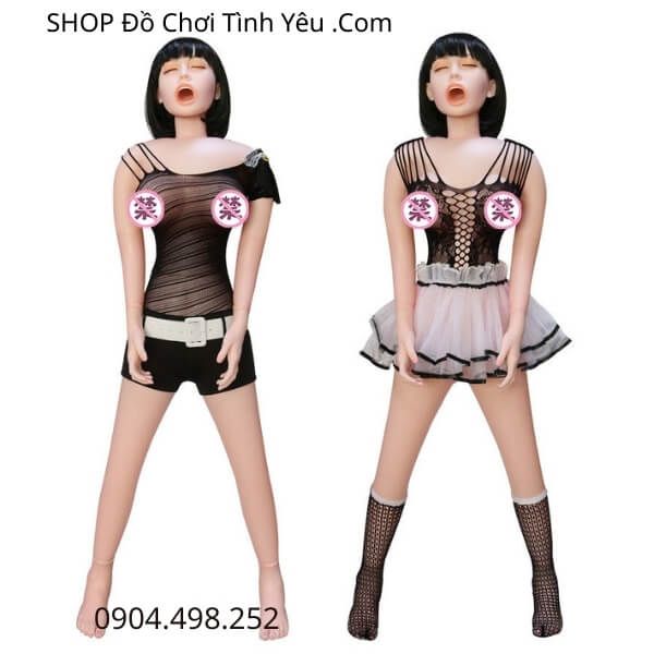 Búp Bê Tình Dục Bơm Hơi Miệng Mở Bú Mút Oral Sex Cực Phê