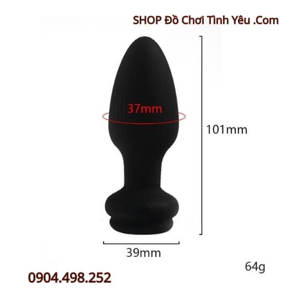 Đuôi Cáo Có Nút Rung Nhét Hậu Môn Điều Khiển App Điện Thoại