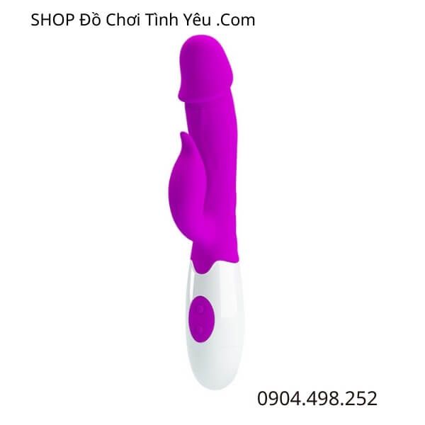 Dương Vật Giả Rung Kép Kèm Đầu Đuôi Cáo PRETTY LOVE PETER