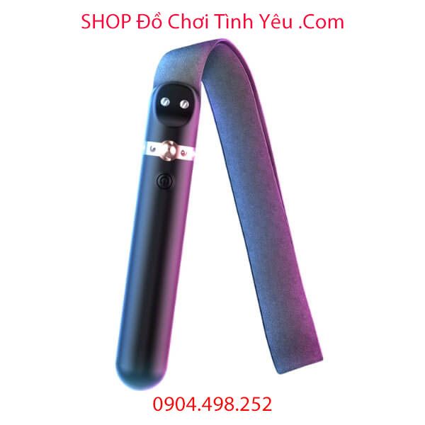 Máy Rung Massage Điểm G Kết Hợp Roi Da Trừng Phạt SM WHOOHOO