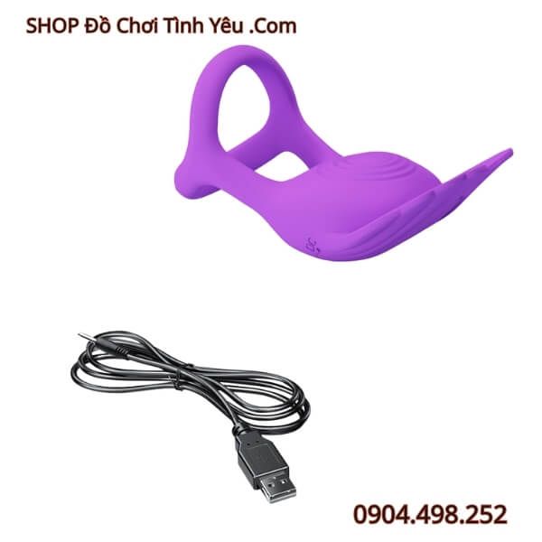 Vòng Rung Đeo Dương Vật Khóa Siết Tinh Hoàn PRETTY LOVE