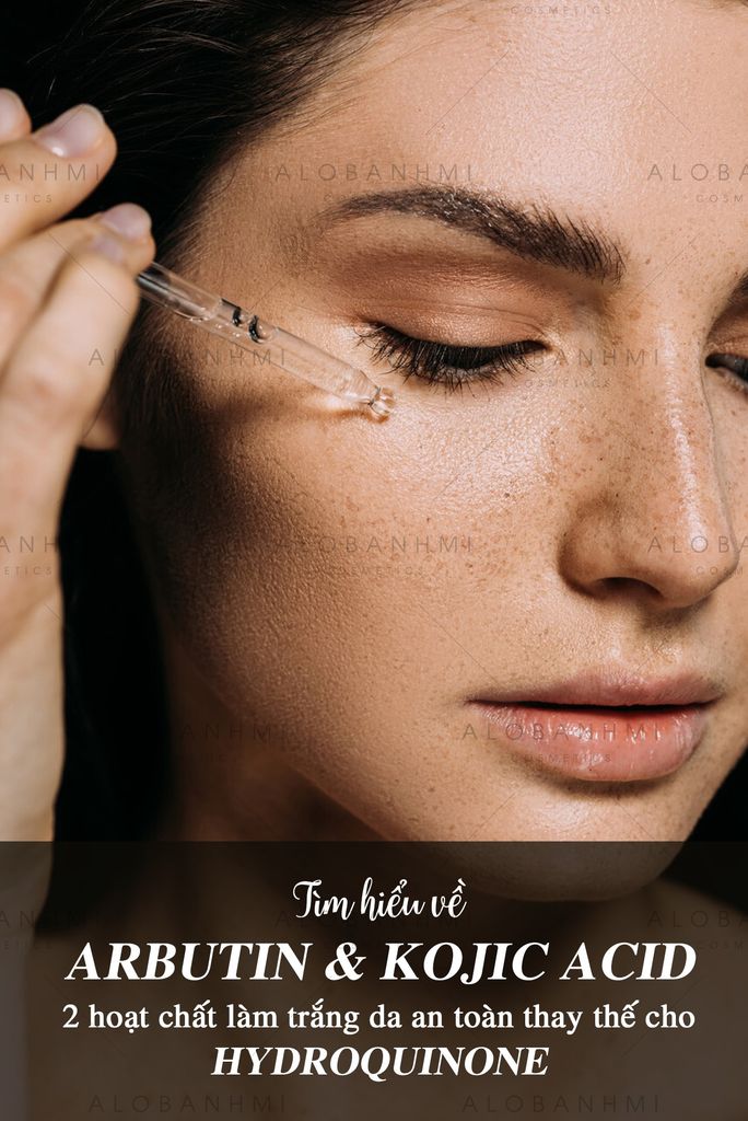 TÌM HIỂU VỀ ARBUTIN VÀ KOJIC ACID – HAI HOẠT CHẤT LÀM TRẮNG DA AN TOÀN THAY THẾ CHO HYDROQUINONE